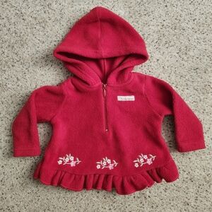 Baby Q Red Fleece Sweater